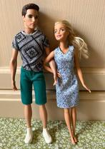 Leuk stel poppen man en vrouw zomer, Ophalen of Verzenden, Zo goed als nieuw, Barbie
