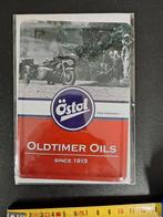 Klein blik metalen bordje Ostol oldtimer old nieuwstaat, Ophalen of Verzenden, Nieuw, Reclamebord