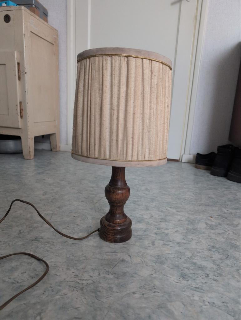 Schemerlamp, jaren 60/70, Ophalen of Verzenden, Zo goed als nieuw, Stof, Minder dan 50 cm