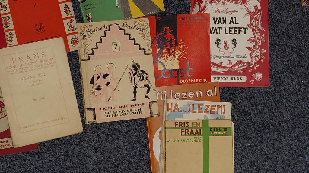 Oude Schoolboekjes - Nostalgie uit het Verleden, Ophalen, Gelezen, Diverse, Non-fictie