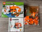 lego sets minecraft, Verzenden, Zo goed als nieuw