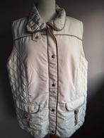 Mooie lichte gewatteerde bodywarmer van Erfo, maat 54, Kleding | Dames, Bodywarmers, Ophalen of Verzenden, Zo goed als nieuw, Maat 46/48 (XL) of groter