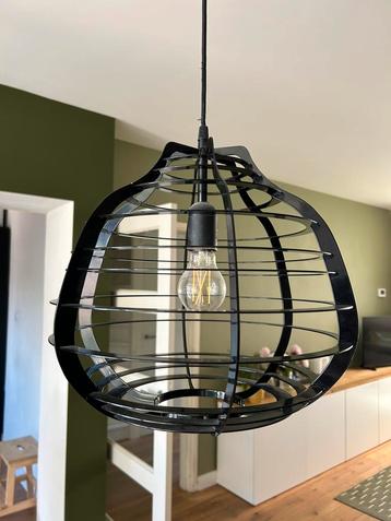 2x Industriële HK Living LAB hanglamp XL - Zwart beschikbaar voor biedingen