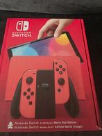 Nintendo switch oled mario edition  nieuw in doos, Spelcomputers en Games, Spelcomputers | Nintendo Switch, Ophalen of Verzenden