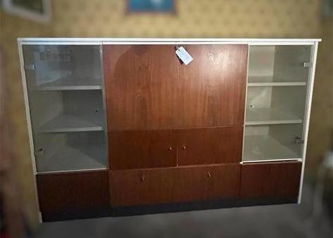 Vintage pastoe wandmeubel, Huis en Inrichting, Kasten | Wandmeubels, Ophalen