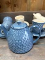 Wedgwood weekday weekend theepot en 6 kop en schotel, Huis en Inrichting, Keuken | Servies, Ophalen, Zo goed als nieuw, Wedgwood
