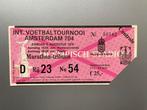 Ticket Ajax - Int. Voetbaltournooi 704 (1979), Verzenden, Gebruikt, Ajax, Overige typen