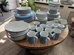 Arzberg compleet servies, blauw/wit, Ophalen, Zo goed als nieuw, Bord(en), Overige stijlen