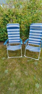 ANWB Campingstoelen met verstelbare rugleuning, Ophalen of Verzenden, Gebruikt, Campingstoel