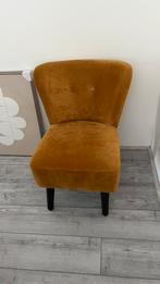 Fauteuil stoel okergeel, Huis en Inrichting, Fauteuils, Ophalen of Verzenden, Zo goed als nieuw