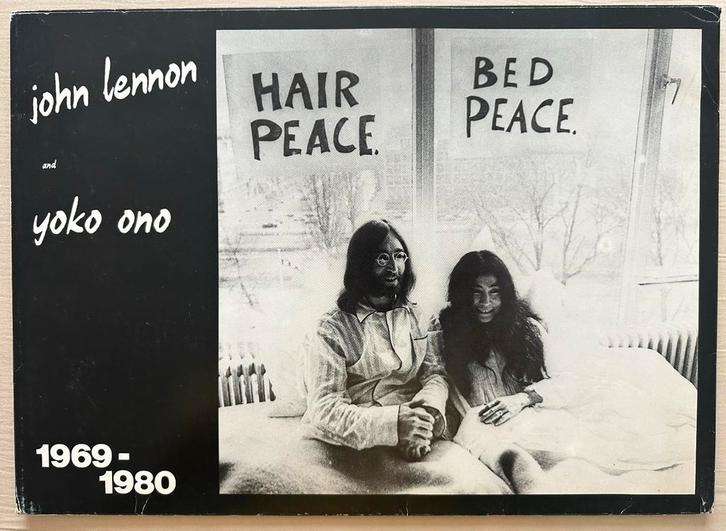 John Lennon bag one reprint 1980, Verzamelen, Muziek, Artiesten en Beroemdheden, Zo goed als nieuw, Foto of Kaart, Ophalen of Verzenden