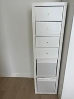Kallax kast met 4 vakken en 4 laden, Ophalen, 5 laden of meer, 100 tot 150 cm, Zo goed als nieuw