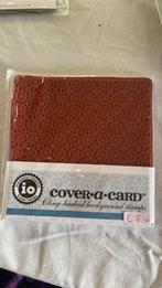 Cover-a-card achtergrond stempel, Hobby en Vrije tijd, Stempelen, Ophalen of Verzenden, Nieuw, EZ-mounted stempel