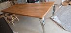 Massief Eiken Eettafel van Rofra 240x100, Huis en Inrichting, Tafels | Eettafels, Gebruikt, 100 tot 150 cm, Ophalen of Verzenden