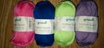 4 bolletjes katoen garen, Ophalen of Verzenden, Nieuw, Breien of Haken, Wol of Garen