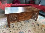 Salontafel houtsnijwerk, Gebruikt, 100 tot 150 cm, Minder dan 50 cm, Rechthoekig
