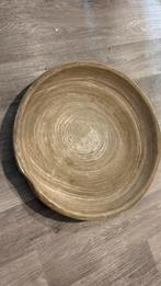 Grote houten schaal 50cm, Schaal, Rond, Ophalen of Verzenden, Zo goed als nieuw