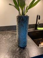 Mobach vaas. 33 cm, Huis en Inrichting, Overige kleuren, Ophalen of Verzenden, Minder dan 50 cm, Glas