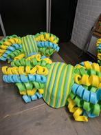 Foam pruiken 8 stuks, Ophalen, Zo goed als nieuw, Carnaval