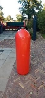 Grote stalen tank dik wandig 6 tanks, rookvat, terraskachel, Ophalen of Verzenden, Zo goed als nieuw