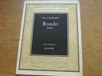 MOZART - RONDO D-DUR - PIANO, Muziek en Instrumenten, Bladmuziek, Gebruikt, Klassiek, Ophalen of Verzenden, Artiest of Componist
