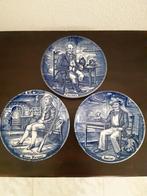 3 st engelse wandbordjes, Ophalen