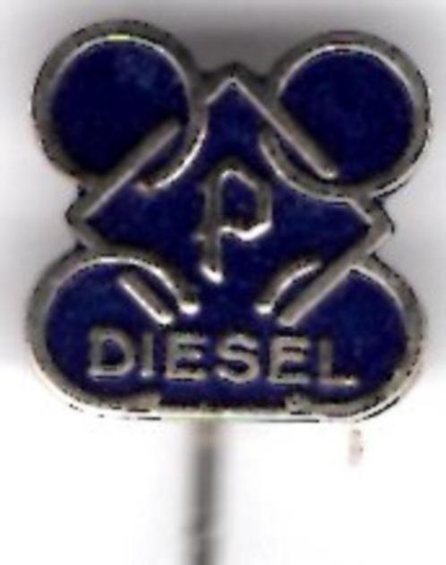 Perkins diesel motoren blauw op zilverkleurig speld( T_168 ), Verzamelen, Speldjes, Pins en Buttons, Nieuw, Speldje of Pin, Transport