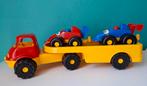 Autotransporter met 2 autootjes, Ophalen of Verzenden, Zo goed als nieuw
