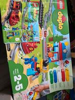 Lego duplo stoomtrein met uitbreidingsset, Kinderen en Baby's, Duplo, Ophalen of Verzenden, Zo goed als nieuw