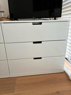 IKEA Nordli Ladekast - Wit, Ophalen, 50 tot 100 cm, Zo goed als nieuw, Minder dan 100 cm