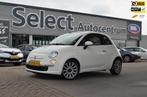 Fiat 500 0.9 TwinAir Lounge|AUTOMAAT|PANODAK|16"VELGEN|BLUET, Euro 5, 86 pk, Gebruikt, Wit