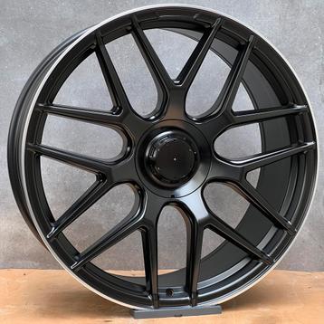 NIEUW 21'' M01 5x112 VELGEN PAST OP MERCEDES GLC 63 AMG LOOK beschikbaar voor biedingen