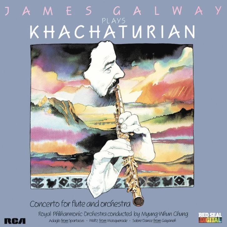 Aram Khachaturian / Concerto for Flute & Orchestra, Cd's en Dvd's, Cd's | Klassiek, Gebruikt, Orkest of Ballet, Romantiek, Ophalen of Verzenden