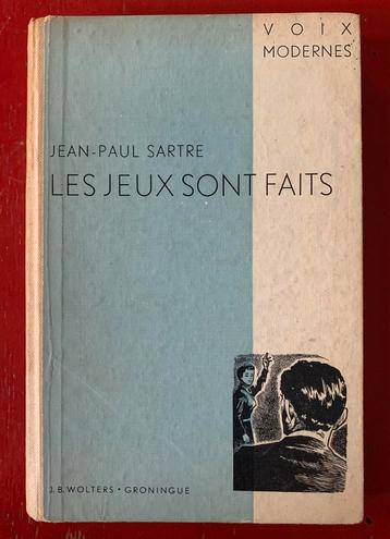 Jean-Paul Sartre - Les Jeux Sont Faits (Franstalig) beschikbaar voor biedingen
