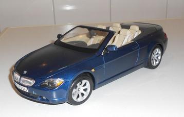 Maisto  B.M.W 645 CI  cabrio Modelauto schaal 1:18  z.g.a.n. beschikbaar voor biedingen