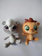 2 littles pet shop petshop knuffels, Kinderen en Baby's, Speelgoed | Knuffels en Pluche, Ophalen of Verzenden, Zo goed als nieuw