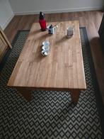 Eiken houten salon tafel te koop aangeboden wegens verhuizin, Ophalen of Verzenden, Rechthoekig, 50 tot 100 cm, Minder dan 50 cm