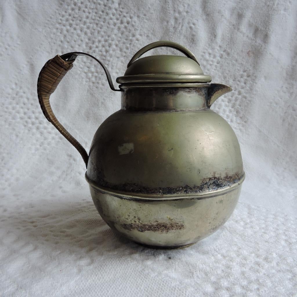 Vintage verzilverd waterketel EPNS Engeland, Ophalen of Verzenden