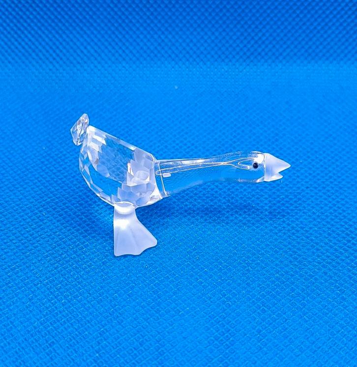 Swarovski gans, Verzamelen, Swarovski, Zo goed als nieuw, Figuurtje, Ophalen of Verzenden