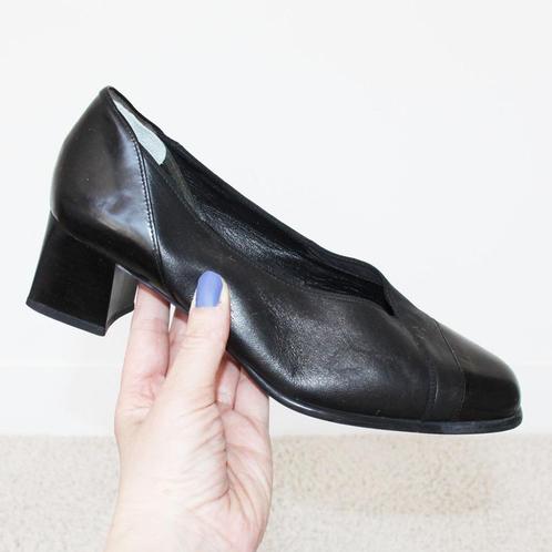 Schitterende Leren Gabor Lady Pumps - 31 (Maat 7/40½) € 45,-, Kleding | Dames, Schoenen, Zo goed als nieuw, Pumps, Zwart, Ophalen of Verzenden