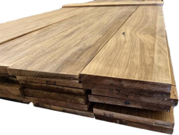 Hardhouten planken geschaafd 1.8x18.5 cm - nr: HP161, Tuin en Terras, Palen, Balken en Planken, Nieuw, Planken, 250 cm of meer