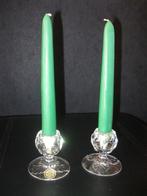 Kristallen kandelaars - Villeroy & Boch, Antiek en Kunst, Ophalen, Koper of Brons