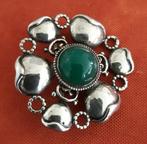 Zilveren Art Deco broche - Karl Karst - 1920 - gemerkt, Ophalen of Verzenden, Zilver, Broche
