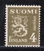 1357 - Finland michel 302 zonder gom Wapenleeuw, Ophalen of Verzenden, Finland, Postfris