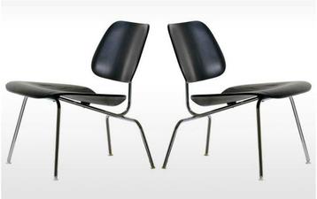 LCM Chair Black 2x  | Design: Charles & Ray Eames | Vitra beschikbaar voor biedingen