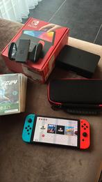 Nintendo Switch - Complete set! Met extra Spellen!, Spelcomputers en Games, Games | Nintendo Switch, Eén computer, Ophalen of Verzenden
