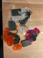 Halloween led verlichting spookjes vleermuis pompoen, Ophalen of Verzenden, Zo goed als nieuw, Overige typen