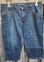 Miss Etam Capri jeans met ritsje maat 50, Blauw, Ophalen of Verzenden, Miss Etam, Gedragen