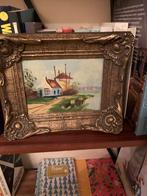 Twee kleine schilderijtjes, Antiek en Kunst, Kunst | Schilderijen | Klassiek, Ophalen of Verzenden