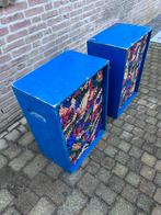 Luidsprekers speakers carnaval incl zware omkasting, Gebruikt, Overige typen, 120 watt of meer, Ophalen